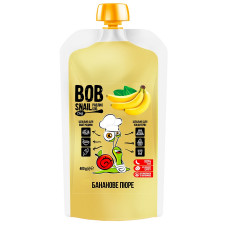 Пюре фруктове Snail Bob Банан 400г mini slide 1