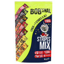 Конфеты Bob Snail Ассорти страйпы 98г mini slide 1