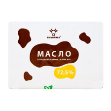 Масло Вільнянка Селянське 72,5% солодковершкове 200г mini slide 1