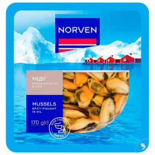 Мідії Norven пряно-пікантні в олії 170г mini slide 1