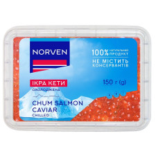 Ікра Norven кети охолоджена 150г mini slide 1