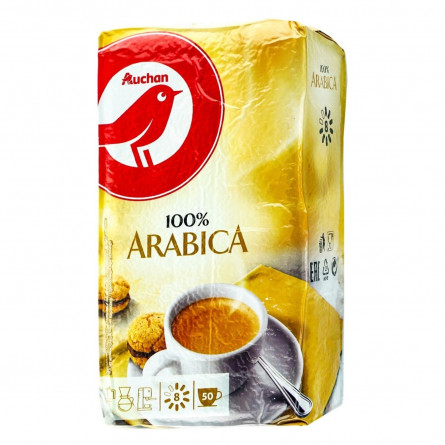 Кофе молотый Auchan Arabica 250г slide 1