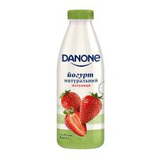 Йогурт Danone клубника 1,5% 800г mini slide 1