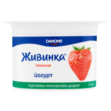 Йогурт Живинка полуниця 1,2% 115г mini slide 1