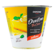 Десерт кисломолочний Даніссімо лимонний тарт 5,5% 200г mini slide 1