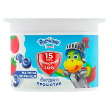 Йогурт Растішка малина-чорниця 2% 110г mini slide 1