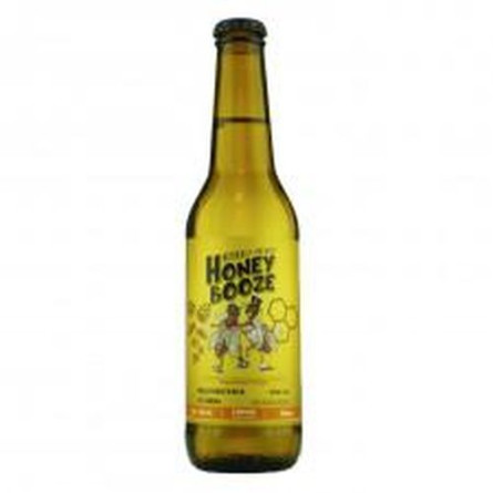 Напій медовий Friday Brewery Honey Booze Мед різнотрав'я та хміль газований напівсухий 6%, 0,33л
