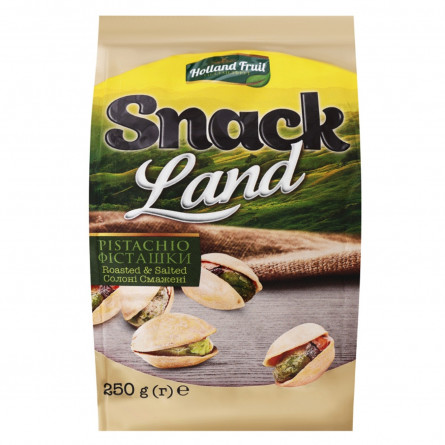 Фісташки Snack Land смажені солоні 250г