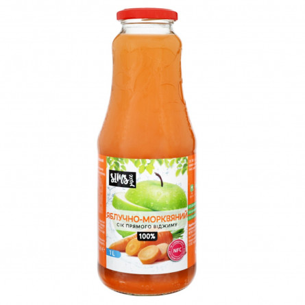 Сік Sims Juice яблучно-морквяний 1л slide 1