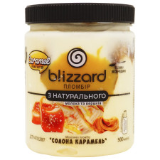 Морозиво Blizzard №21 Солона карамель пломбір 390г mini slide 1