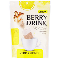 Напій Udida Berry Drink Імбир-Лимон 48г mini slide 1