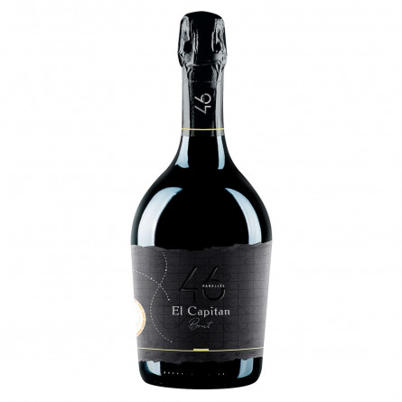 Вино игристое 46 Parallel El Capitan белое брют 11,5% 0,75л