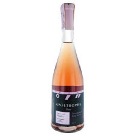Вино Apostrophe Rose рожеве напівсолодке 9-13% 0,75л