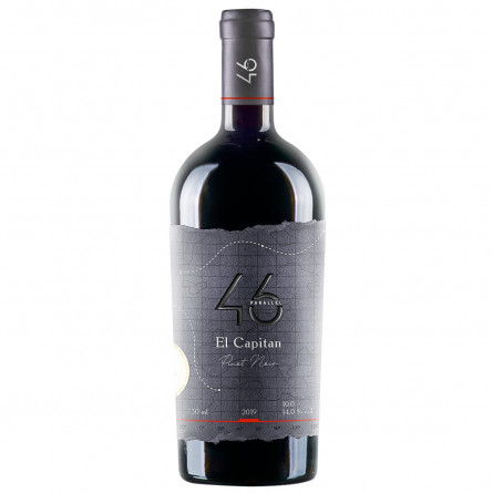Вино El Capitan Пино Нуар сухое красное 10-14% 0,75л slide 1