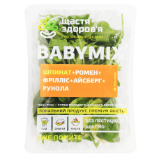 Салат Счастье Здоровье Бебимикс + шпинат 70г mini slide 1