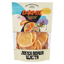 Чіпси фруктові Dжmil апельсин 40г mini slide 1