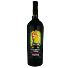 Вино Кахетури Алазанська долина червоне напівсолодке 9-13% 0,75л mini slide 1