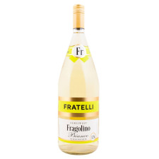 Напій винний ігристий Fratelli Fragolino Bianco білий напівсолодкий 6-6,9% 1,5л mini slide 1