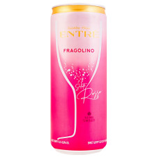 Напиток Entre Fragolino Salute Rosso красный игристый полусладкый 6,9% 0,33л mini slide 1