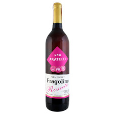 Вино Fratelli Fragolino Rosato рожеве напівсолодке 9-13% 0,7л mini slide 1