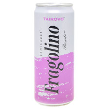 Напиток винный Tairovo Fragolino игристый розовый 6-6,9% 0,33л mini slide 1