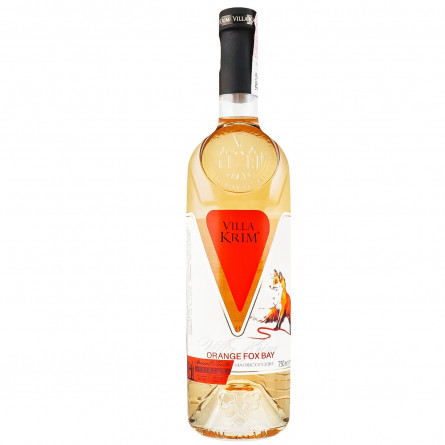 Вино Villa Krim Orange Fox Bay біле напівсолодке 9-13% 0,75л slide 1