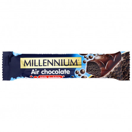Шоколад Millennium молочный пористый 22г