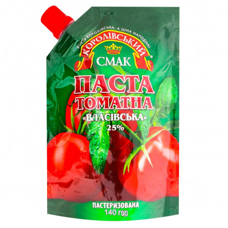 Паста томатна Королівський Смак 25% 140г