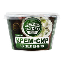 Крем-сир Мукко із зеленню 46,3% 210г mini slide 1