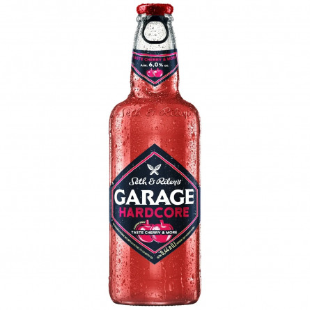 Пиво Garage Hardcore SethRiley`s CherryMore специальное пастеризованное 6% 0,44л
