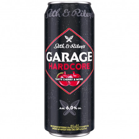 Пиво SethRiley’s Garage Hardcore Taste CherryMore 6% 0,5л