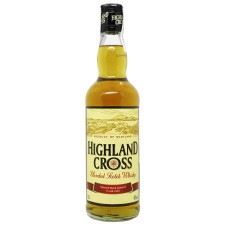 Виски Highland Cross 40% 0,5л mini slide 1
