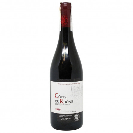 Вино Expert Club La Gibeciere Cotes du Rhone червоне сухе 14% 0,75л