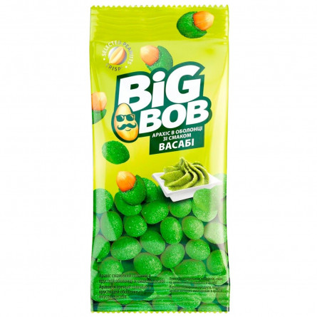 Арахіс Big Bob солоний в хрусткій оболонці зі смаком васабі 55г