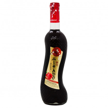 Напій винний Mikado Малина червоний солодкий 6,0-6,9% 0,7л