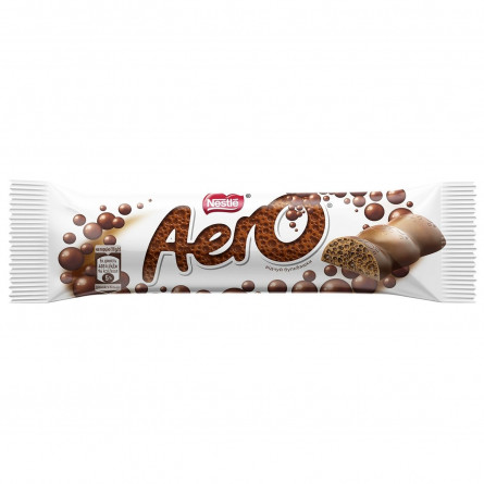 Батончик NESTLÉ® AERO® шоколадний молочний пористий 30г slide 1