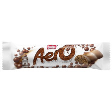 Батончик NESTLÉ® AERO® шоколадный молочный пористый 30г mini slide 1