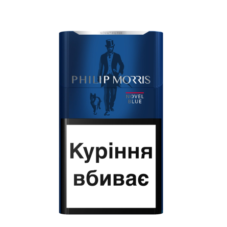 Цигарки Philip Morris Novel Blue пачка slide 1