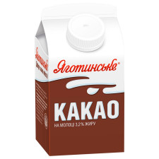 Какао Яготинське на молоці 3.2% 450г mini slide 1