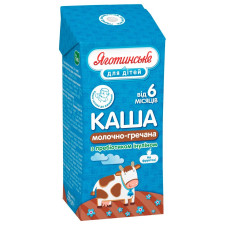 Каша Яготинське для дітей молочно-гречана 2% 200г mini slide 1