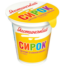 Сирок Яготинский Дитячий ваніль 15% 105г mini slide 1