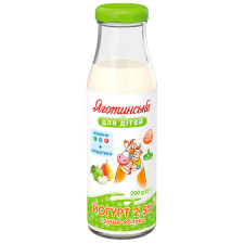 Йогурт Яготинське для дітей Груша-яблуко 2,5% 200г mini slide 1