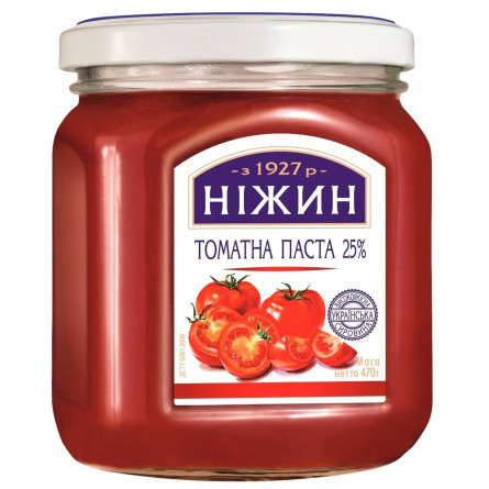 Паста томатна Ніжин 25% 470г slide 1