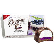 Десерт Konti Bonjour со вкусом черника-маскарпоне 232 г mini slide 1