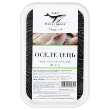 Оселедець КІТ слабосолений шматочки в олії 500г mini slide 1