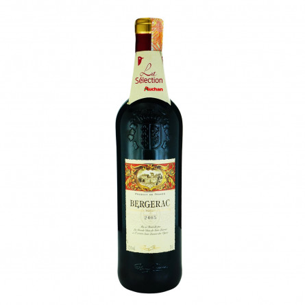 Вино червоне Pierre Chanau Bergerac сухе 12%  0.75л slide 1