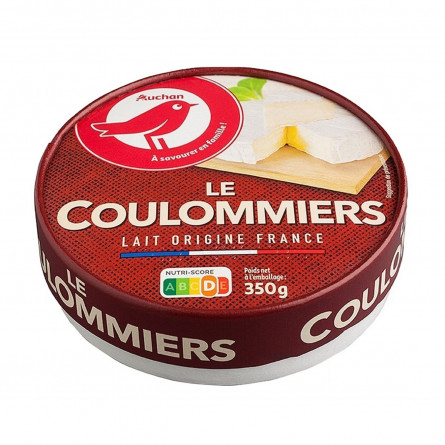 Сир Ашан Coulommiers 48,5% 350г
