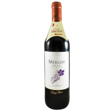 Вино Pierre Chanau Merlot Pays D`OC червоне 13,5% 0,75л mini slide 1