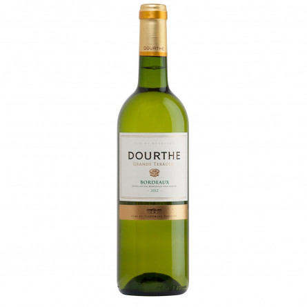 Вино Dourthe Grand Terroirs Blanc Sec біле сухе 11% 0,75л