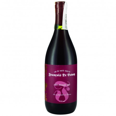 Вино Francois de Bovoy червоне сухе 11% 0,75л slide 1